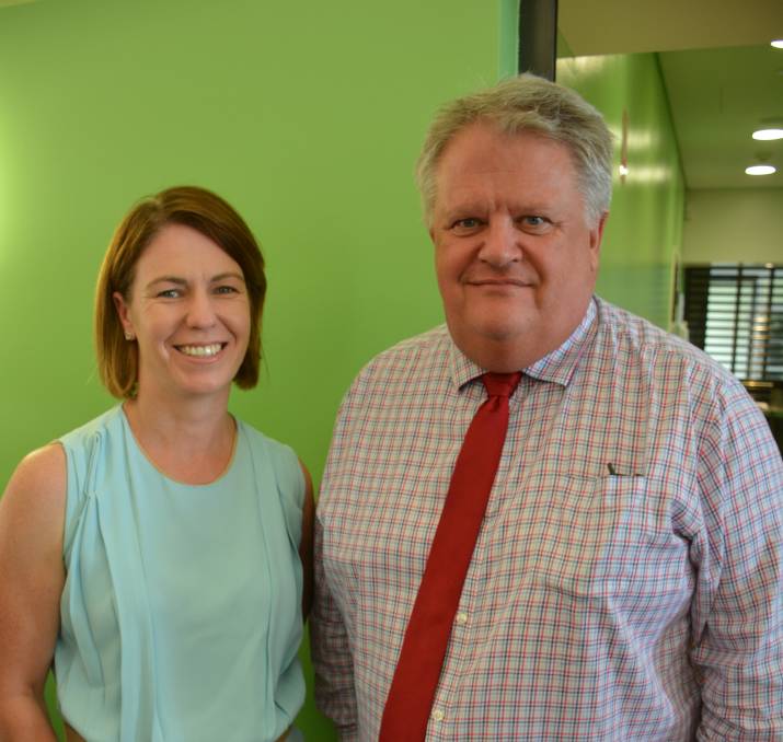 Mayor Murphy and LGAQ's Greg Gallam