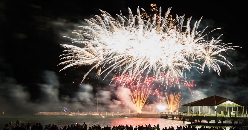 Redcliffe Jetty - Fireworks