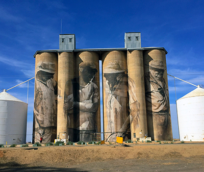 Silo art